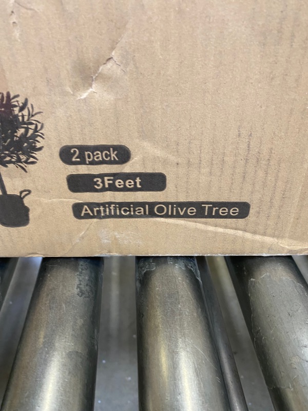 Photo 2 of 2 pack 3 foot artifical olive tree 