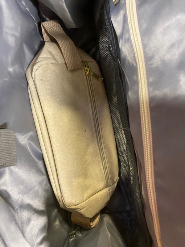 Photo 1 of FASHIONABLE DIAPER BAG WITH USB PORT AND COOLER POCKET 