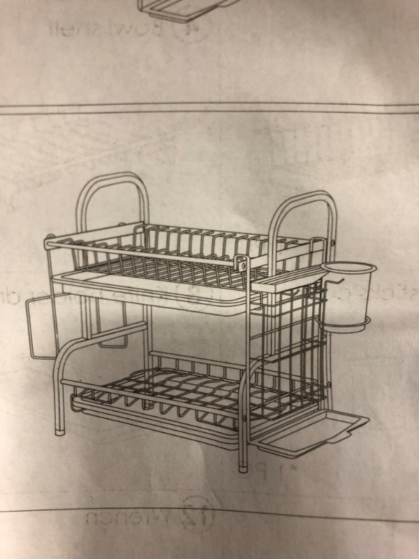 Photo 1 of 2 Tier Dish Drying Rack