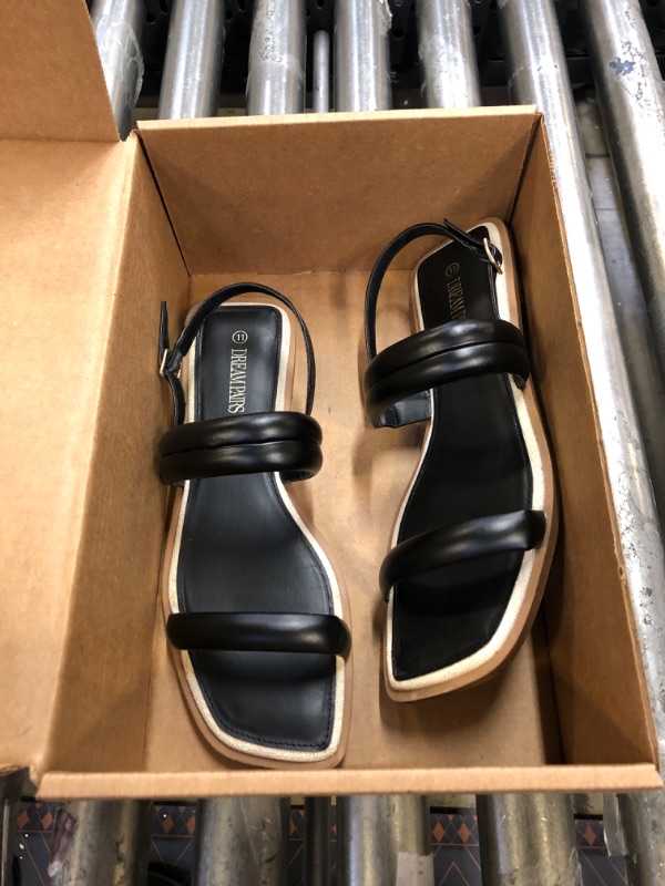 Photo 1 of Black and Women's Sandals, Size 11