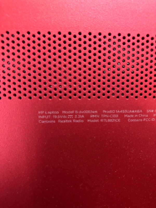 Photo 4 of HP Pavilion 15.6" HD Laptop Computer, Intel Pentium Processor, 8GB RAM, 256GB SSD, Webcam, USB-C, HDMI, Ethernet RJ-45, WiFi, Includes 1-Year Microsoft 365, Windows 11 S, Scarlet Red, TiTac Card
