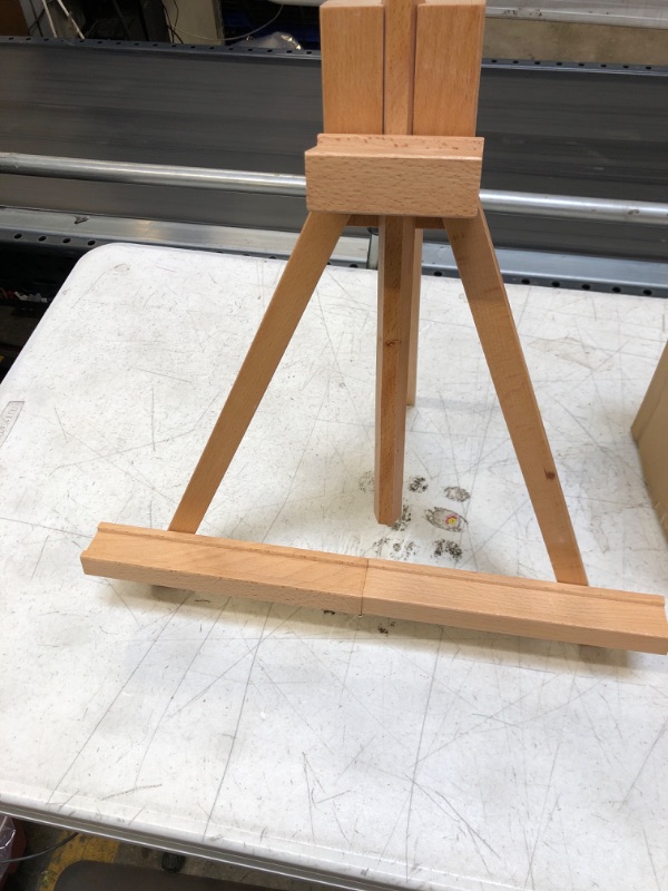 Photo 1 of A FRAME Wooden Easel, Mini Easel Stand