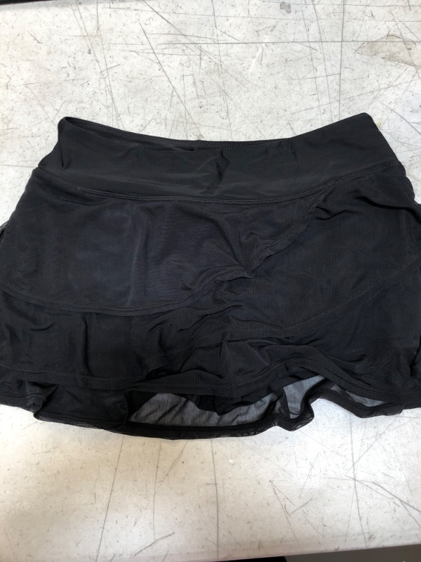 Photo 1 of BLACK BOTTOM SWIMSUIT SKIRT SIZE M