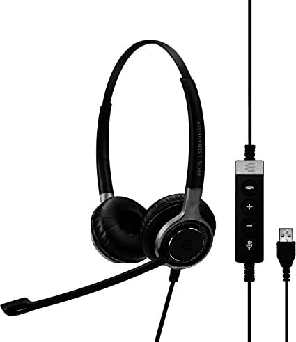 Photo 1 of Sennheiser Consumer Audio SC 660 USB ML - Double-Sided Business Headset | for Skype for Business & Sennheiser SC 630 USB ML -