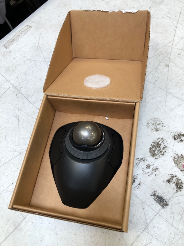 Photo 2 of Kensington Orbit Wireless Trackball with Scroll Ring - Space Gray (K72675WW) & Orbit Wireless Trackball Mouse with Touch Scroll Ring (K72352US),Black Black-Grey wireless Mouse + Mouse,Black