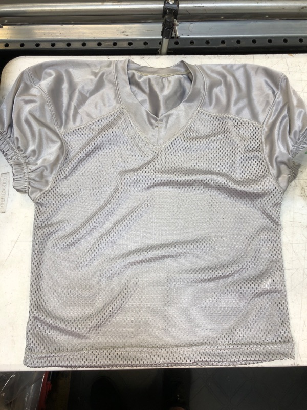 Photo 1 of Boys' Polyester Porthole Mesh Youth Football Practice Jersey YOUTH SIZE XL