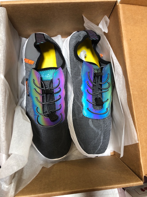 Photo 1 of BLACK COLOR CHANGING SHOES SIZE 9.5