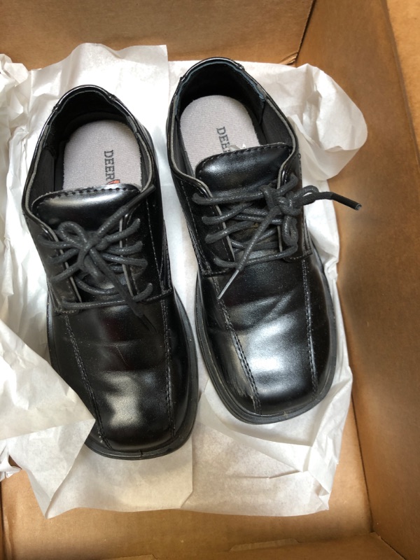 Photo 1 of KIDS BLACK SHOES SIZE 12.5M