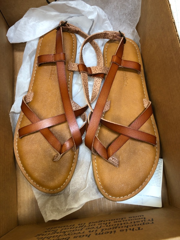 Photo 1 of BROWN SANDALS SIZE 8.5