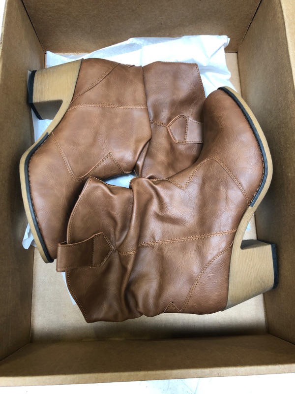 Photo 1 of BROWN BOOTS SIZE 10