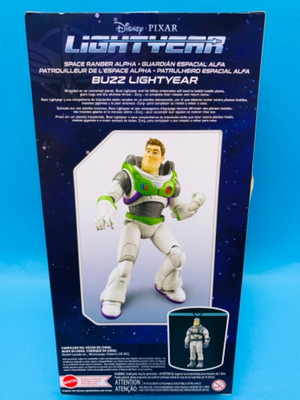 Photo 2 of 222515… Disney Buzz Lightyear 12” figure 