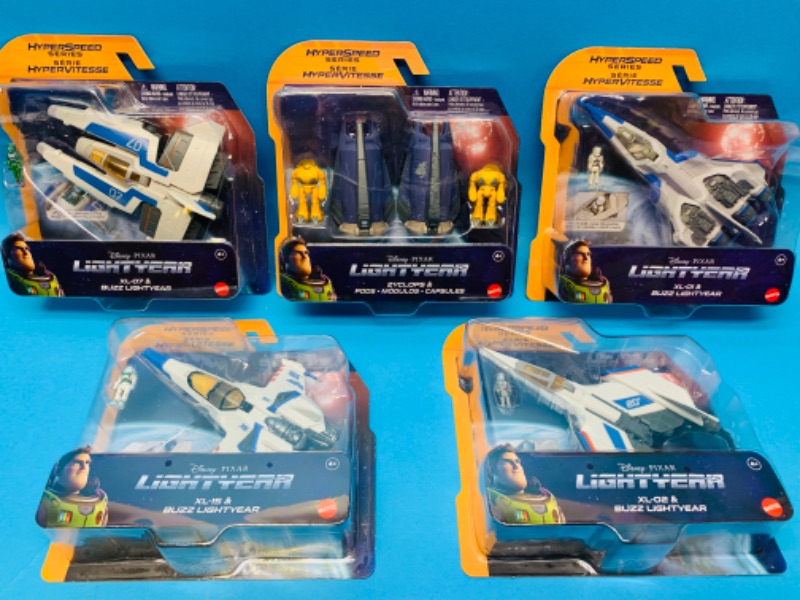 Photo 2 of 222535…5 Disney lightyear hyperspeed series plane toys 