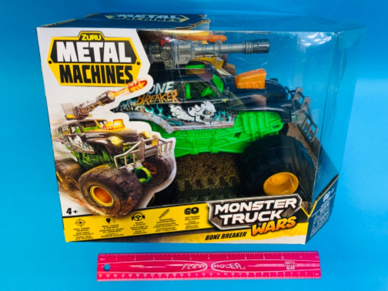 Photo 1 of 222574…Zuru metal machines monster truck bone breaker toy