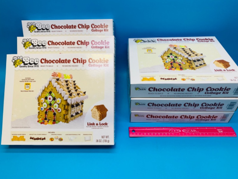 Photo 1 of 222578…6 large chocolate chip cookie gingerbread kits