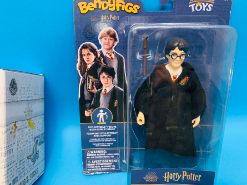 Photo 4 of 222590…3 piece- Harry Potter mugs, socks, and figure