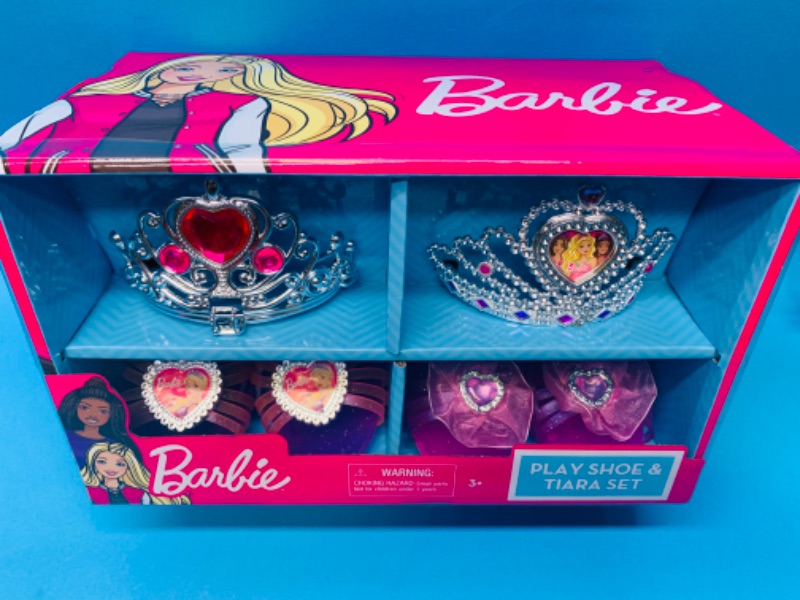 Photo 2 of 222600…Barbie play shoe and tiara set