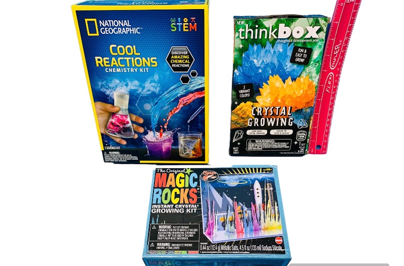 Photo 1 of 222606…magic rocks, crystal growing, and chemistry kit