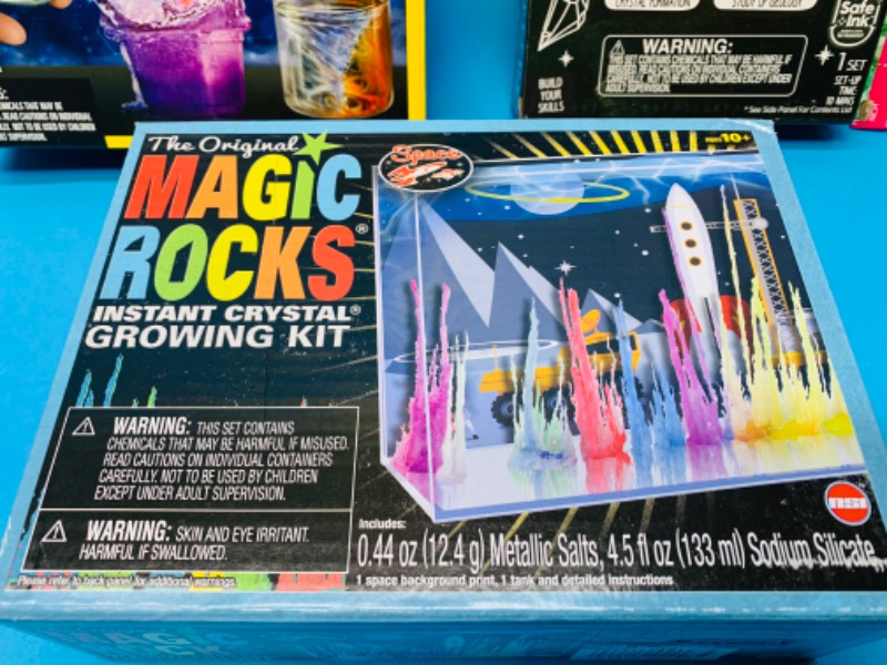 Photo 3 of 222606…magic rocks, crystal growing, and chemistry kit