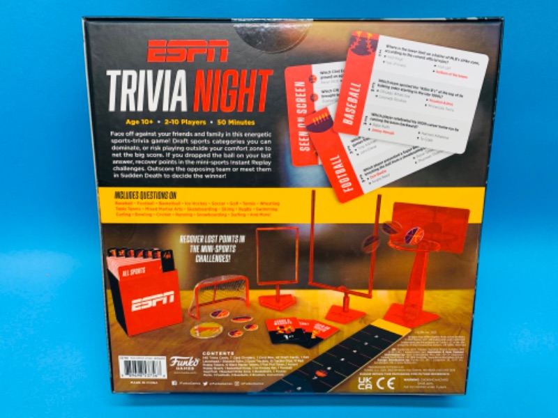 Photo 2 of 222613…ESPN trivia night game