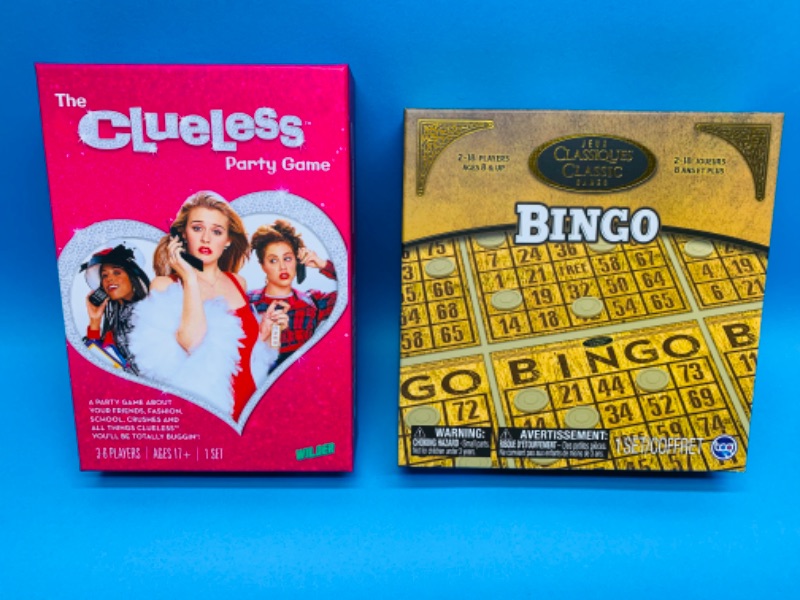 Photo 1 of 222618…Clueless party game and bingo set