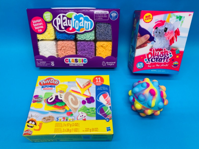 Photo 1 of 222641…play foam, playdoh, plush craft, and fidget toys