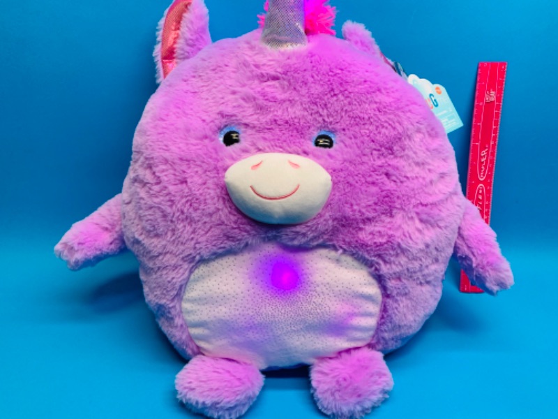 Photo 2 of 22234… large light up Hug Me unicorn plush