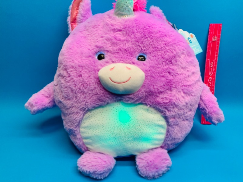 Photo 3 of 22234… large light up Hug Me unicorn plush