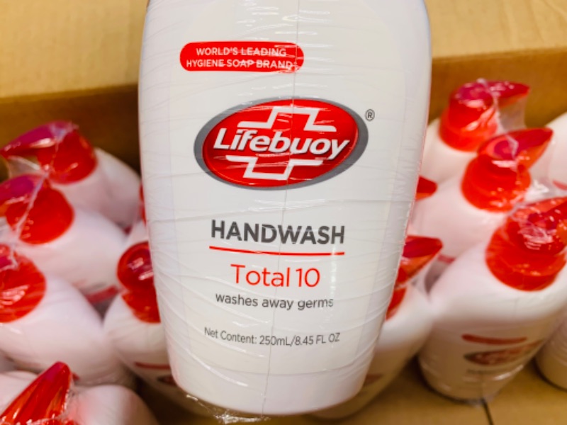 Photo 3 of 222743…24 bottles of Lifebuoy total 10 hand soap 8.45 oz each