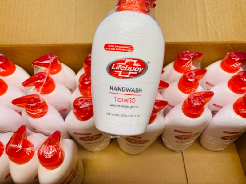 Photo 1 of 222743…24 bottles of Lifebuoy total 10 hand soap 8.45 oz each