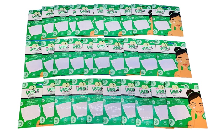 Photo 1 of 222803…30 cucumber soothing calming sleeping masks