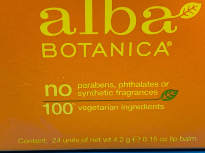 Photo 2 of 222810… 24 Alba Botanical Hawaiian lip balms pineapple quench 