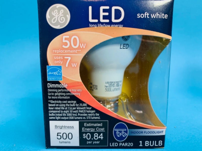 Photo 3 of 222841… 3 GE 50 watt LED soft white bulbs