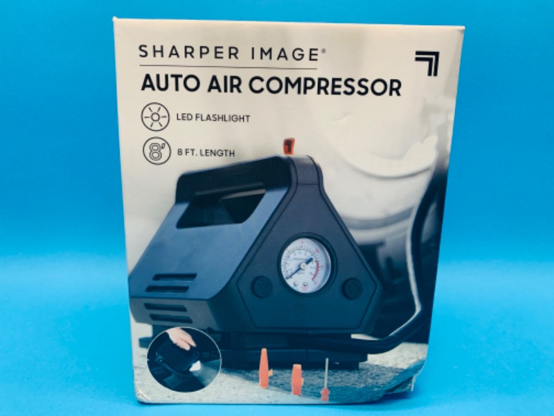 Photo 1 of 222867…sharper image auto air compressor 