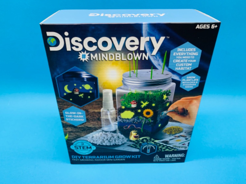 Photo 2 of 222880…Discovery mindblown DIY terrarium grow kit 