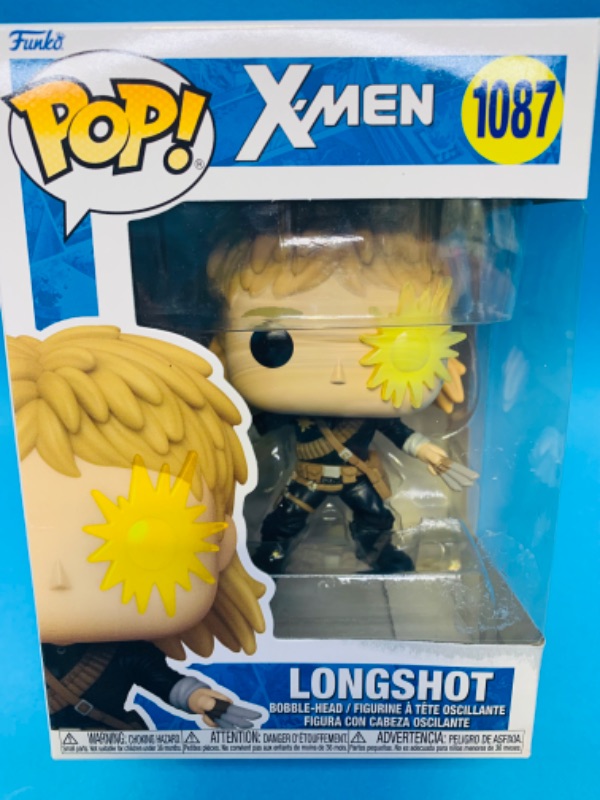 Photo 1 of 222890…  Funko pop X-men Longshot bobble head figure 