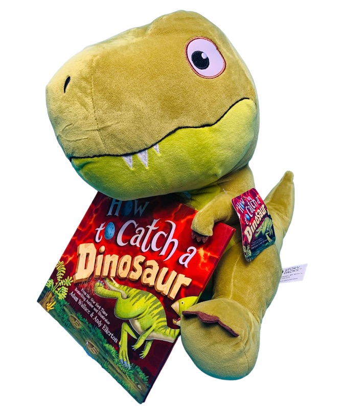 Photo 1 of 222907…how to catch a dinosaur plush with book