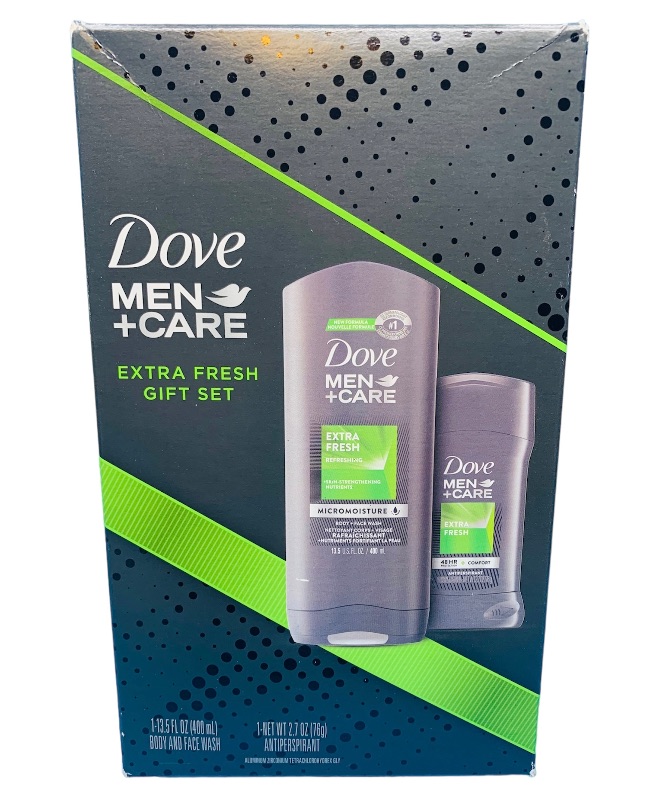 Photo 1 of 222920…Dove men’s body/face wash and antiperspirant gift set