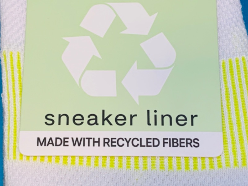 Photo 3 of 222959… 6 pairs of adult one size fits most sneaker liners made with recycled fibers