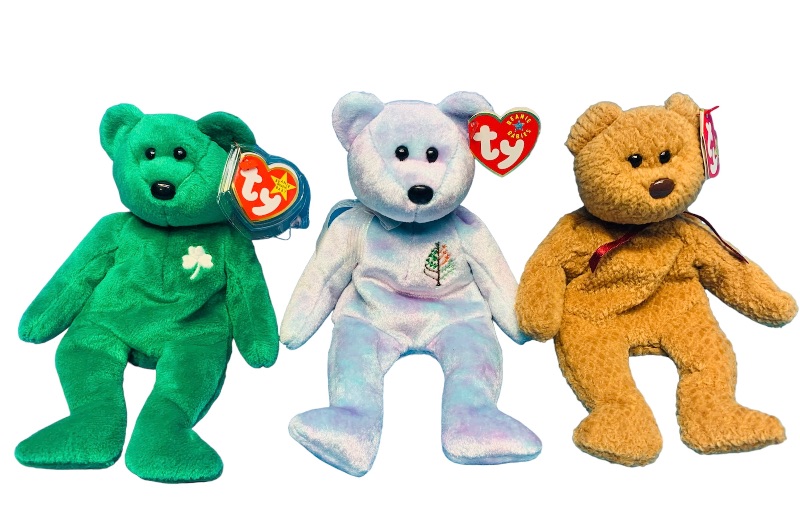 Photo 2 of 222983…3 TY beanie babies 