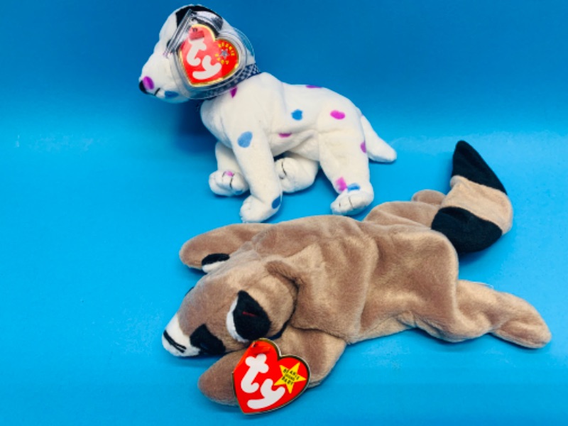 Photo 1 of 222987…  2 TY beanie babies 