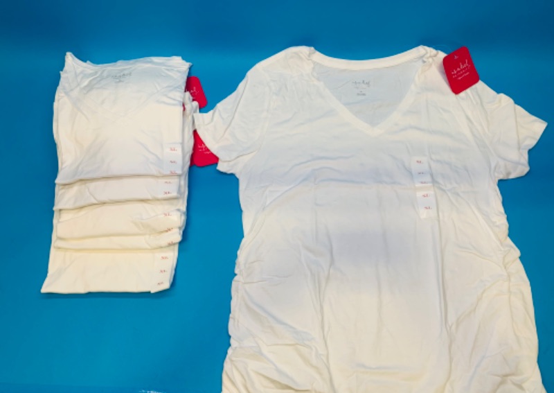 Photo 1 of 222997… 6 maternity shirts size XS- Isabel 