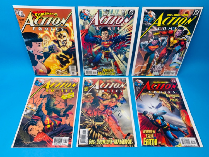 Photo 1 of 223029…  6 Superman comics in plastic sleeves 