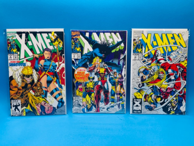 Photo 1 of 223038… 3 X-men comics in plastic sleeves 