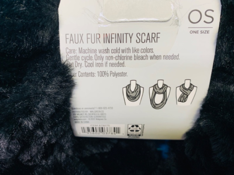 Photo 1 of 223196… faux fur infinity scarf 