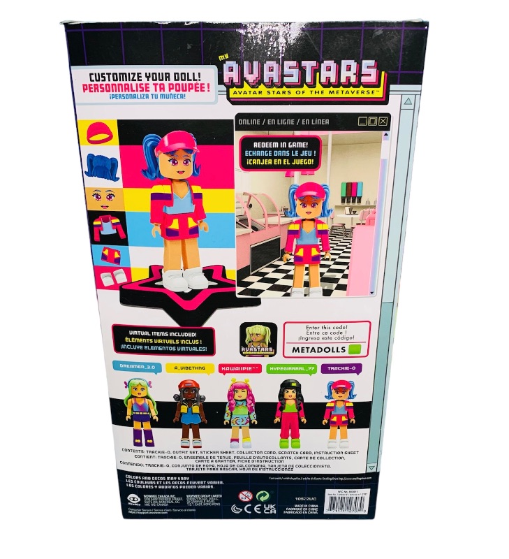 Photo 5 of 223440…Avastars trackie-O customize your doll and bring it to virtual life with outfits and accessories 