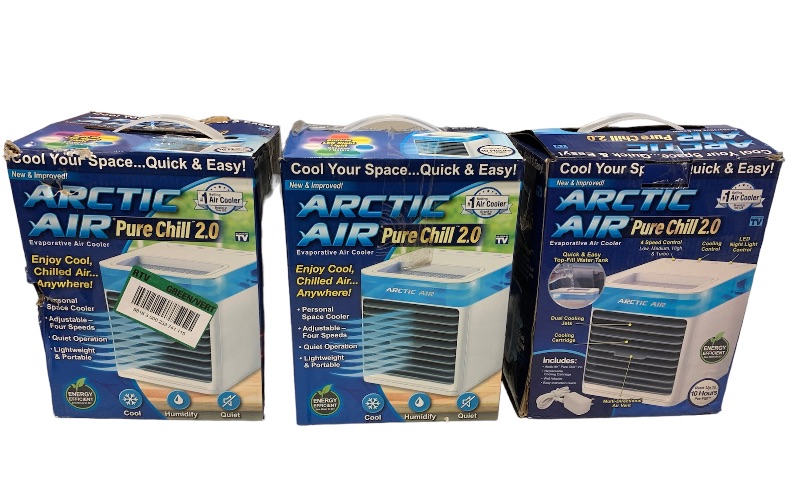 Photo 1 of 223471…returns-3 arctic air evaporative coolers