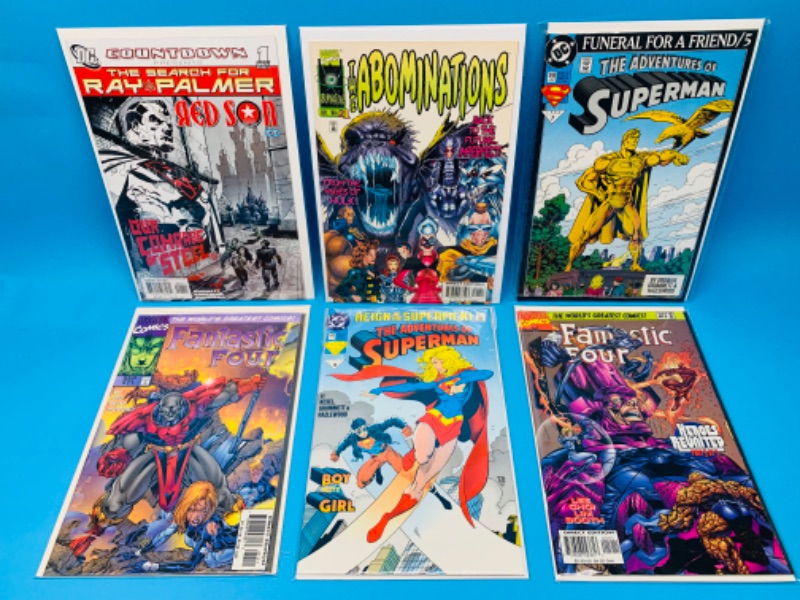 Photo 1 of 223538…6  comics in plastic sleeves 