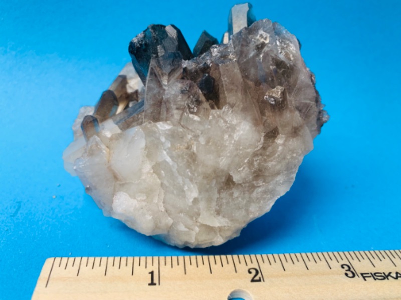 Photo 1 of 223601…3” smokey quartz geode 