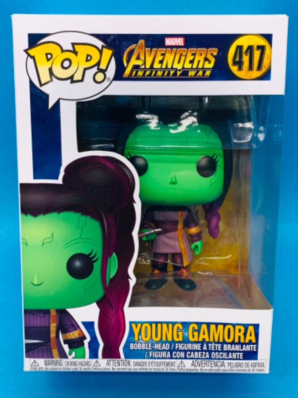 Photo 1 of 223724… Funko pop avengers young Gamora Bobblehead figure