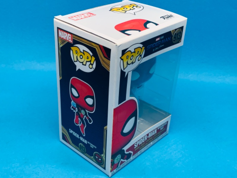 Photo 2 of 223729… Funko pop Spider-Man integrated suit bobblehead figure 